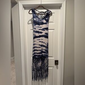 Feee People Swim Crochet Back Dress SZ M